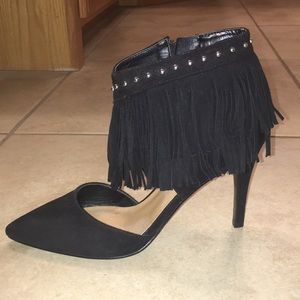 Nine West Fringe Heels
